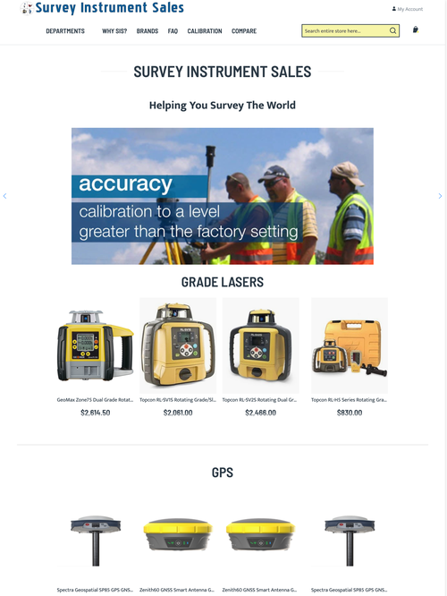 Surveyinstrumentsales