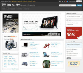 Free Magento Theme GM Purity