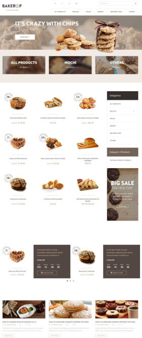Free Magento Theme Ves Bakerop