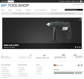 Free Magento Theme MP Toolshop