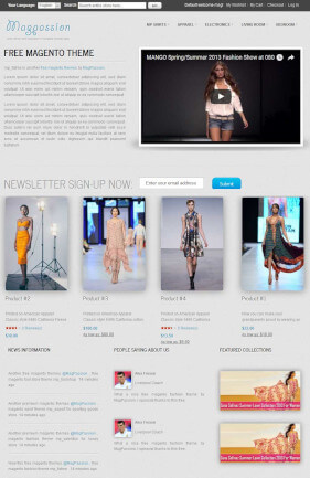 Free Magento Theme 