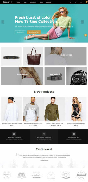 Free Magento Theme Ves Fasony