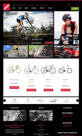 Free Magento Theme Trex