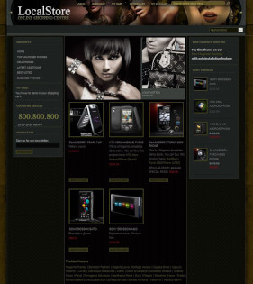 Free Magento Theme Glam