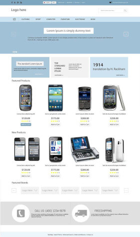 Free Magento Theme Buzz Intro