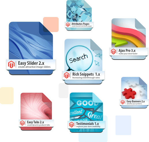 Get three dozens of extensions