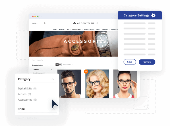 Create custom catalog page