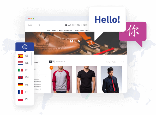 Multi Language support